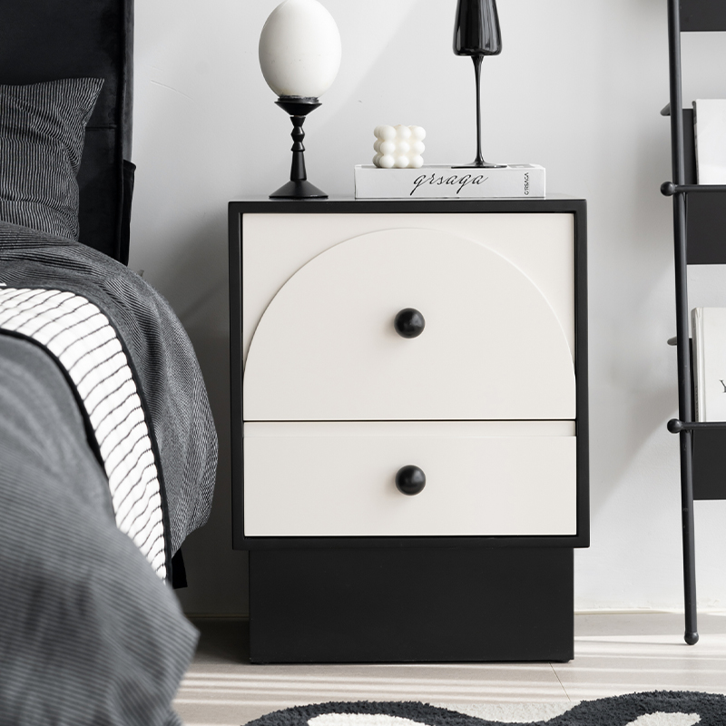 Nordic Sense北欧简约床头柜轻奢高级感小型斗柜储物柜卧室床边柜