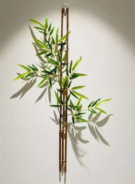 日式竹编壁挂花器竹制花道器皿茶室墙面壁饰新中式禅意家居装饰品