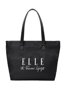ELLE新款包包女手提包托特包大容量通勤百搭单肩包 高品质休闲包