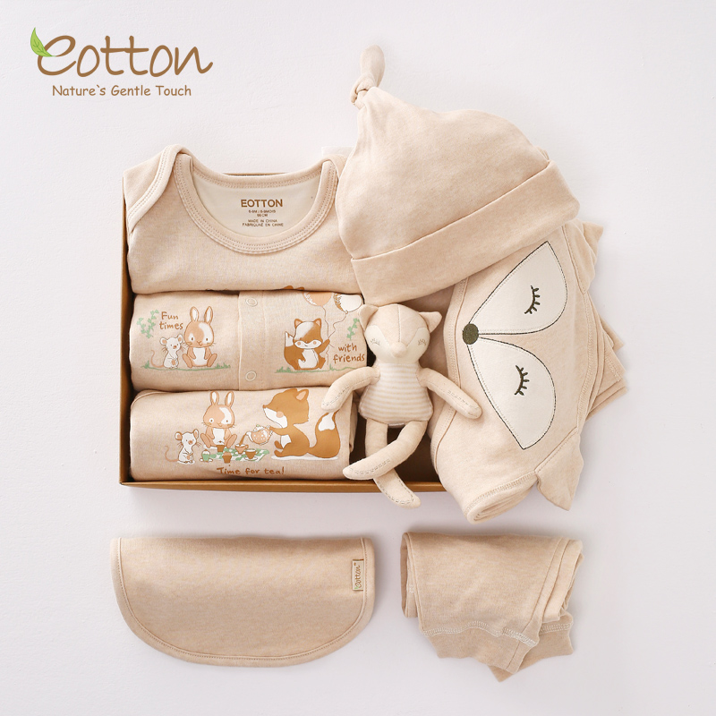 新生儿礼盒满月婴儿用品套装送礼刚出生宝宝纯棉衣服春秋初生礼物