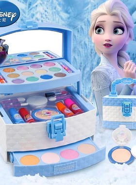 儿童化妆品玩具套装正品无毒彩妆盒小孩画妆公主的指甲油生日礼物
