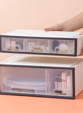 儿童药箱小型药品收纳箱多层家庭药物收纳盒家用医药箱收纳大容量