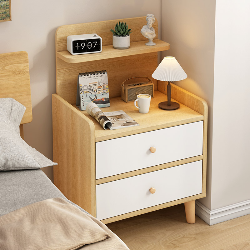 床头柜家用卧室简约现代小型柜子简易出租屋床头置物架床边置物柜
