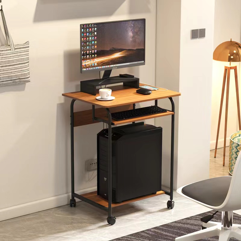 电脑桌小型台式可移动家用书桌卧室学生写字学习桌现代简约办公桌