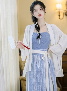 宋制汉服女中国风套装古风改良旗袍连衣裙唐装套装国风新中式女装