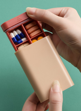 户外药盒便携随身药品分装旅行地震家庭防疫应急救援小健康收纳包