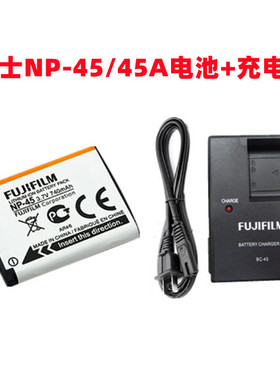 富士拍立得mini90相机SP-2 J25 J38 J110W打印机NP-45电池+充电器