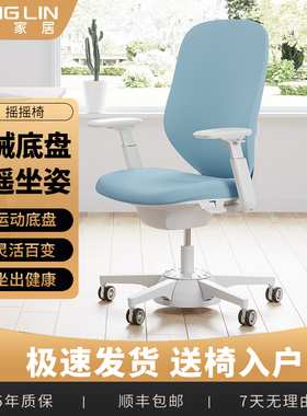 恒林人体工学3D健康椅办公椅家用舒适学习写字转椅靠背卧室电脑椅