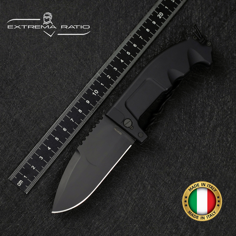 意大利原装进口极端武力RAO II不锈钢N690户外战术野营重型折叠刀