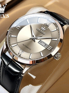 瑞士欧利时男款手表正品牌商务男士机械表全自动夜光名牌腕表十大