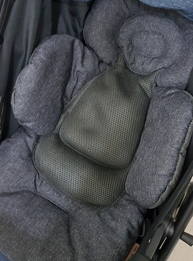 新生儿专用睡垫定型枕婴儿车配件通用型睡垫童车坐垫保护脊椎
