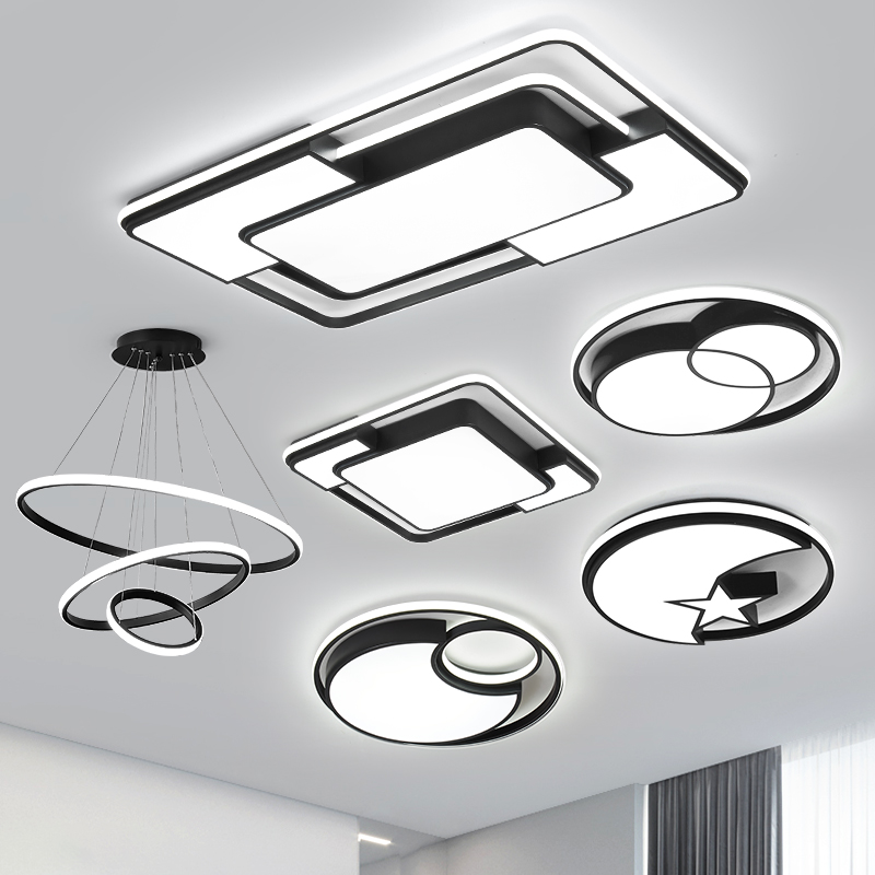 LED吸顶灯现代简约客厅主卧室房间餐厅全屋套餐组合大气北欧灯具