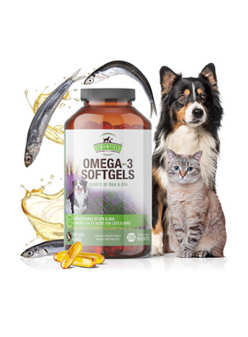 美国直邮  Strawfield Pets' Omega 3 Fish Oil 狗用欧米茄3鱼油