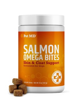 美国直邮Pet MD Salmon Oil Omega3 for Dogs狗用三文鱼油欧米茄3