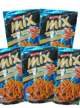 VFOODS MIX 6袋 烟 脆脆条60g/袋 泰国进口 3种口味搭配 追剧零食