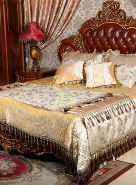 高端法式新古典多件套高档家居床品套装欧式样板房样板间床上用品