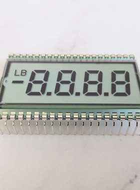 大连奇耘静态宽温4位8字段码液晶数码管TN断码LCD液晶屏EDS805