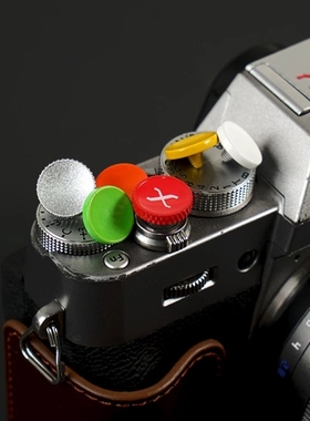 适用尼康ZF Z30富士XT30 XT20佳能索尼徕卡M相机快门按钮装饰配件