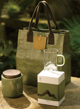 2024创意陶瓷罐碧螺春绿茶包装盒空礼盒绿茶龙井茶茶叶礼盒装空盒