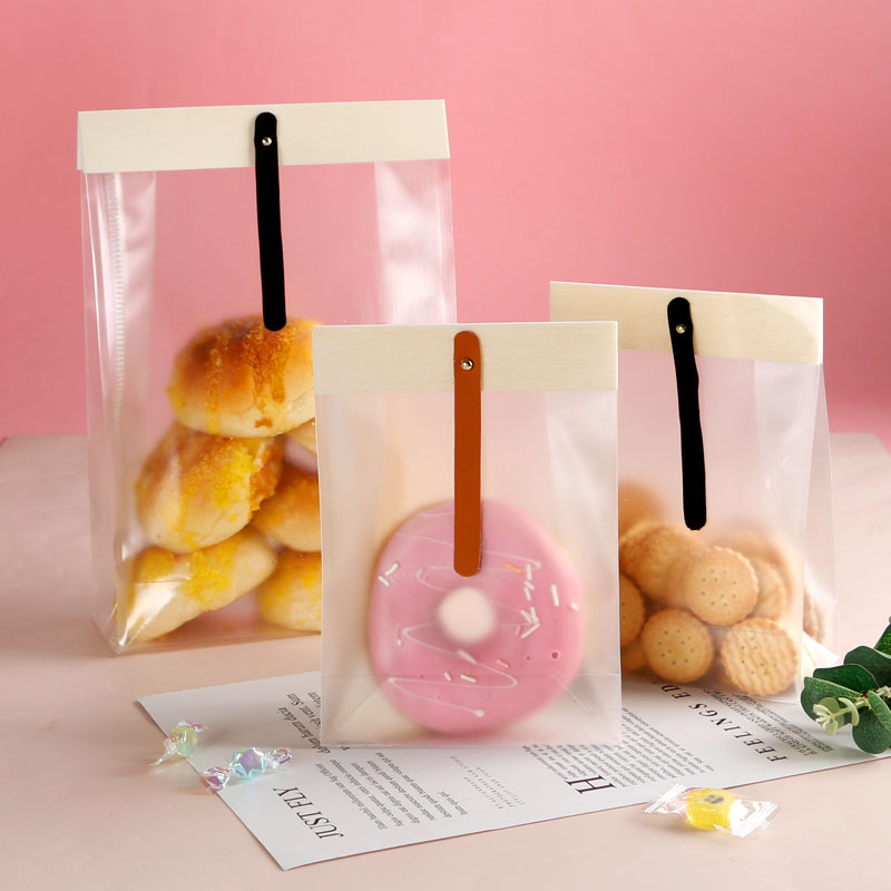透明食品袋雪花酥包装袋牛轧糖零食网红奶枣糖果饼干自立袋自封袋