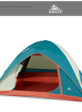 美国 户外露营背包品牌  交叉杆 快速搭建 双层 3季 4人 营地帐篷
