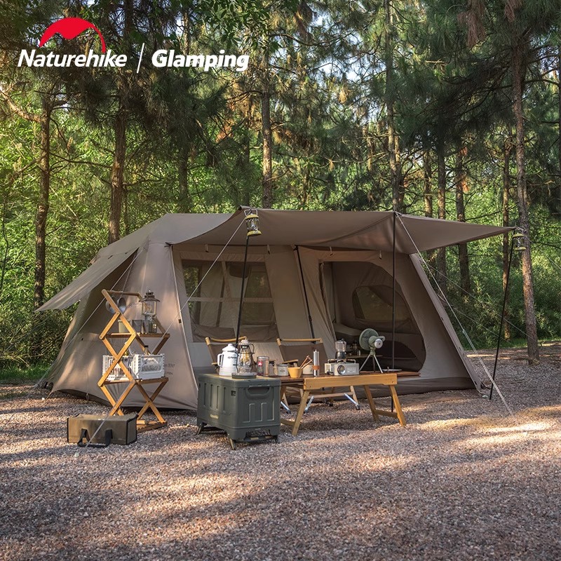 Naturehike挪客屋脊13自动帐篷户外自驾露营野营两室一厅野外小屋