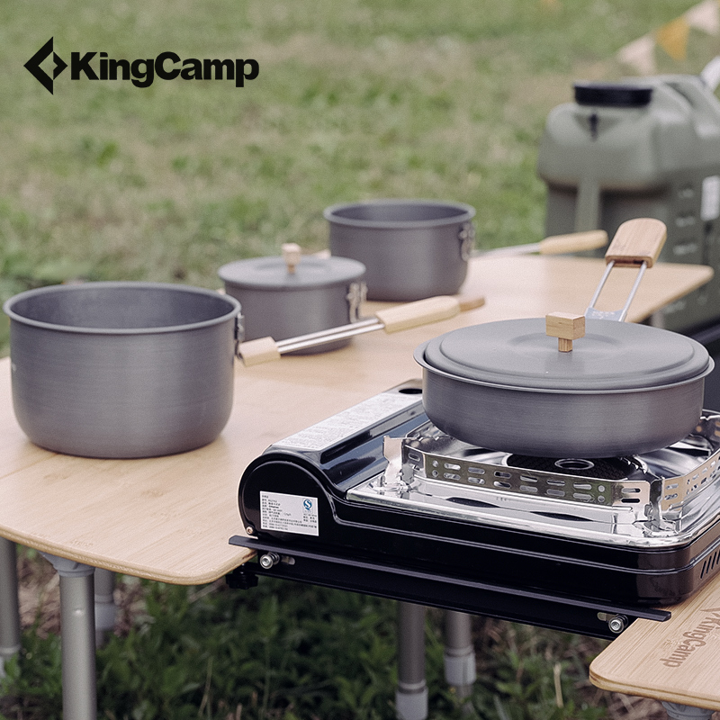 KingCamp户外炊具套锅便携野餐餐具套装野炊春游户外露营装备用品