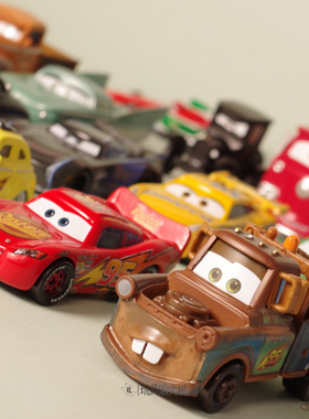 Cars123 汽车总动员赛车总动员 合金玩具模型车摆件