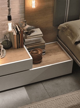 北欧斗柜意式床头柜现代简约组合柜客厅储物抽屉柜卧室床边收纳柜