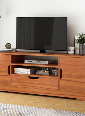 现代加高柜电视柜简约卧室客厅经济型小户型收纳置物电视机柜组合