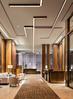 现代室内高端工装家装酒店商业餐厅别墅样板房32套设计案例资料