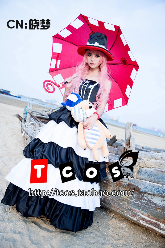 TCOS 海贼王cos服 幽灵公主佩罗娜 佩罗纳cos 佩罗娜cosplay服装
