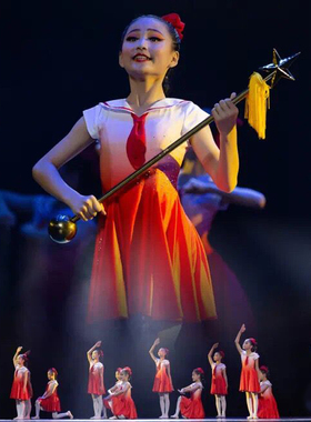 六一儿童少先队员中小学生演出服女红领巾国庆大合唱舞蹈表演服装