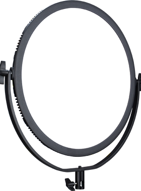 耐思led-46cm摄影补光灯柔光灯平板外拍摄像灯微电影360ARC圆饼灯