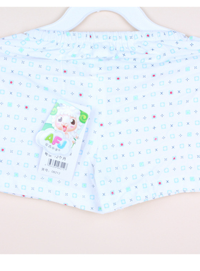 安吉小羊单面布两用短裤 12个月 宝宝婴幼儿夏季短裤内裤