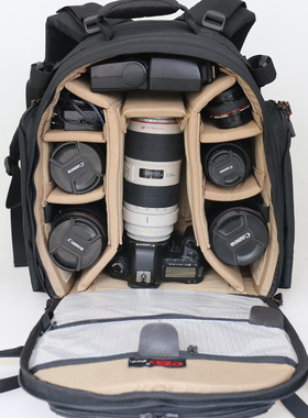 宝罗双肩BL-23专业摄影包单反相机包户外大容量多功能户外男女