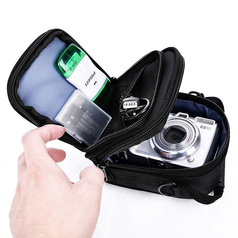 数码相机包适用于索尼黑卡RX100M7/M5LX100ZV1照相机包腰包单肩包