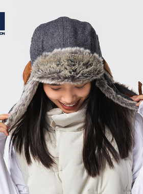 迪卡侬冬季帽子雷锋帽男女保暖护耳加厚户外运动滑雪运动OVWH