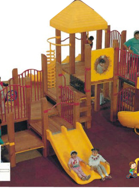 幼儿园儿童塑料木质户外大中型小博士滑梯多功能室内滑滑梯组合