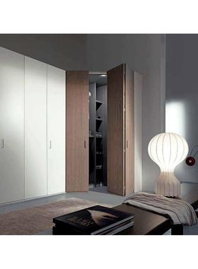 定制新款现代简约L型平开门衣柜家用北欧风衣橱整体卧室成套家具