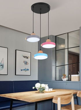 2024年新款北欧餐厅吊灯吧台饭厅餐桌灯创意个性现代简约轻奢灯具
