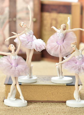 芭蕾女孩人物家居装饰品摆件芭蕾舞者跳舞摆设创意礼物礼品69#