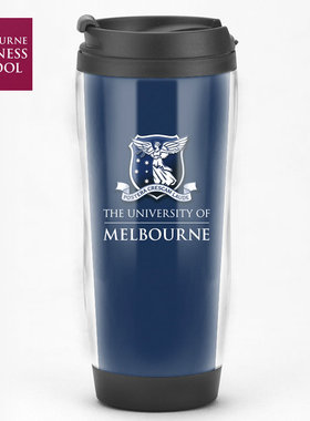 澳大利亚名校周边 墨尔本大学纪念品咖啡杯学生励志水杯子