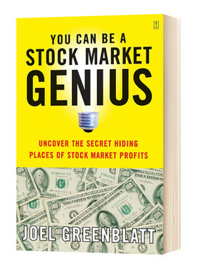 现货 股市天才：发现股市利润的秘密隐藏之地 豆瓣阅读 英文原版 You Can Be A Stock Market Genius Joel Greenblatt
