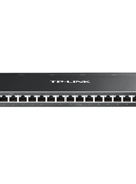 TP-LINK TL-SF1016K 16口百兆交换机高速100M网络监控分线器网口增加扩展分流集线器