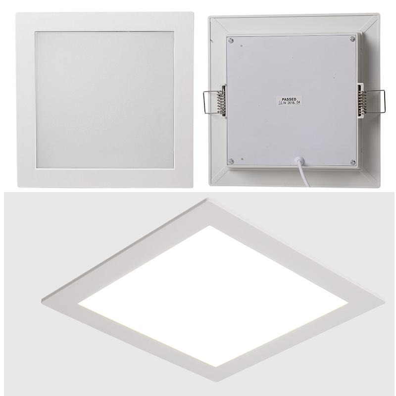led卡扣 20x20式厨卫灯厨房卫生间嵌入式17x17平板灯30x30吸顶灯