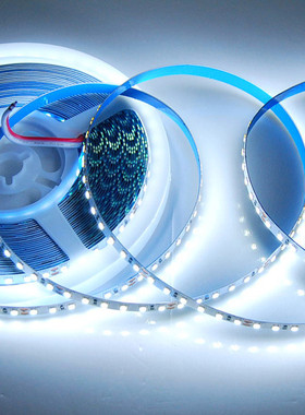 led灯带彩色低压24V贴片线型灯室内氛围软灯条冰蓝色