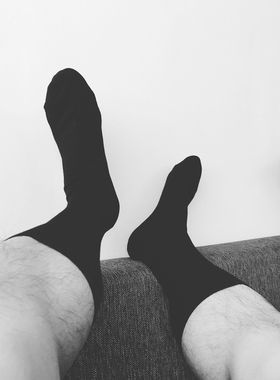【10双】绅士袜商务男袜高端正装袜子男黑袜日本长筒性感西装袜
