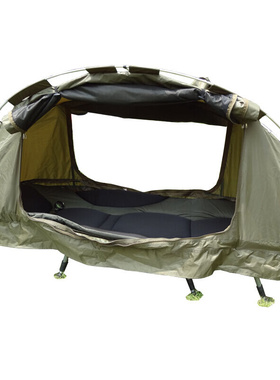 离地式双人帐篷床离地帐篷户外装备单人双人双层防暴雨加厚保暖野