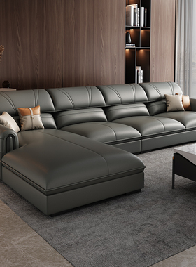 北欧现代简约客厅科技布沙发小户型家用轻奢贵妃布艺羽绒沙发组合